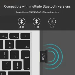 OG X NEXSA USB Mini Bluetooth Adapter CSR 5.1 Bluetooth Wireless USB Dongle Adapter USB Adapter image 4