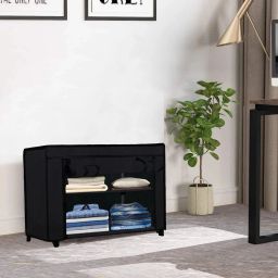 Small Cloths Wardrobe Carbon Steel Collapsible Wardrobe-image-84