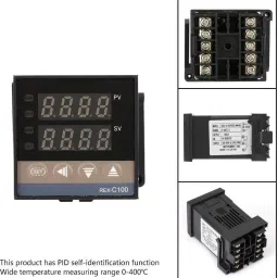 Real Instruments REX-C100 PID Digital Temperature Controller Relay Output Thermostat AC 250V Multipurpose Controller image 3