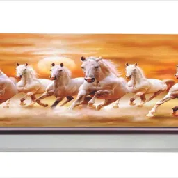 30 cm Decorative runing horses with sunset Ac sticker Self Adhesive Sticker-image-15