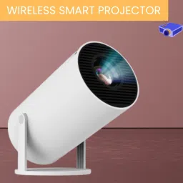 Guggu Mini HD Projector for Home 4KSupport With Built-in App Netflix/Prime/YouTubeJ366 (4500 lm / 1 Speaker / Wireless / Remote Controller) Portable Projector-7