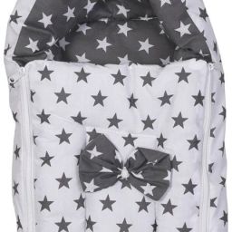 Big Star zipper 3 in 1Baby's Cotton Bed CumCarryBed 0-3 Month sleeping bag Sleeping Bag-image-15