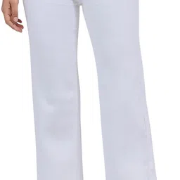 3butterflies Women Boyfriend Mid Rise White Jeans-picture-44