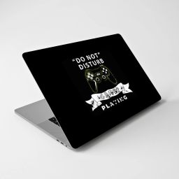 PrintCrown Gamer Playing Vinyl Laptop Decal 15.6-image-49