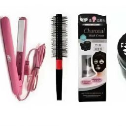 mkldsrh 1290 hair dryer & straightener & comb & charcoal mask & roller comb & hair wax Personal Care Appliance Combo-image-93