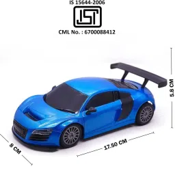 wembley High Speed Mini 1:24 Scale Rechargeable Remote Control car with Lithium Battery image 3