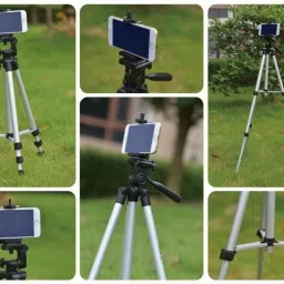SANNO WORLD Adjustable 3Way Head Mobile Phone Camera Monopod Kit image 4