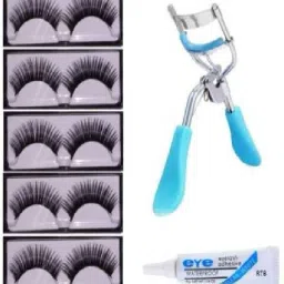 FALSE EYELASH , CURLER AND EYELASH GLUE-image-22