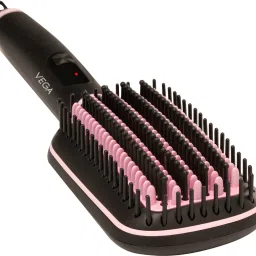 VEGA Lit style L2 with Keratin and Argan Oil Infused Ceramic Coated Bristles, VHSB-07 Hair Straightener Brush-image-29