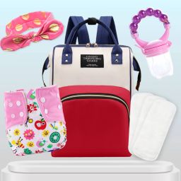Reusable Cloth Diaper for Baby & Maternity Backpack Cloth Diaper Inserts Baby Diaper Bag-BE2451-image-25