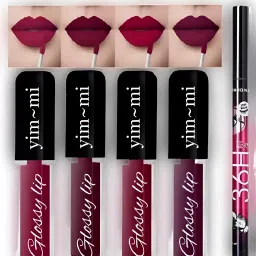 4 in 1 Matte Liquid Lipstick | Waterproof and Smudge proof | liquid lipsticks-19