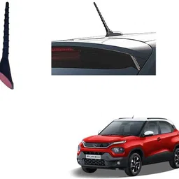spreadx Stylish Car Roof Show Antenna Flexible Rod Adhesive tape for Tata Punch Whip Vehicle Antenna-picture-20
