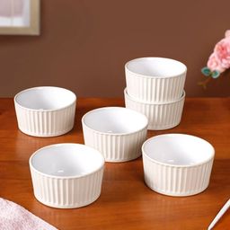 nestasia Ceramic Sauce Bowl Cresta Ceramic Snack Bowl Set-picture-2