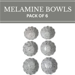 Melamine Serving Bowl Durable Melamine Serve Bowls Set of 6 for Daily Use-image-125