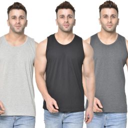 Pack of 3 Men Vest-image-32