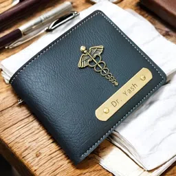 celed Men Formal Blue Genuine Leather Wallet-picture-1