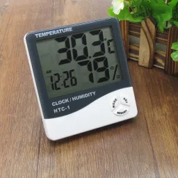 home care forever MOISTURE MEASURER HTC Digital Humidity Meter Tester Thermo Hygrometer Thermohygro Tester HTC-1 Pin-Type Digital Moisture Measurer image 5