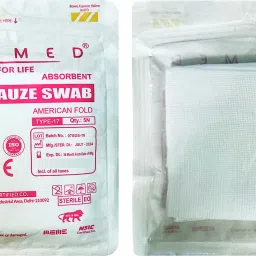 Sterile Gauze Swabs 10x10cm, 12-Ply, Pack of 50 – High Absorbency for Wound Care Gauze Medical Dressing-image-7