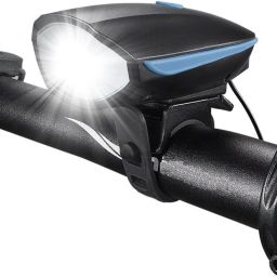 Rechargeable Bike Horn and Light 140 DB with Super Bright 250 Lumen Light LED Front Light-image-45