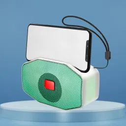 FRONY S103 Bluetooth (PORTABLE DESKTOP SPEAKER) With RGB Light & Deep Bass SoundC324 5 W Bluetooth Laptop/Desktop Speaker-picture-4