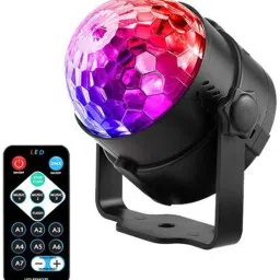 Disco Projection with Remote for Parties Home Decor Dancing Stage and Birthday Single Disco Ball-23