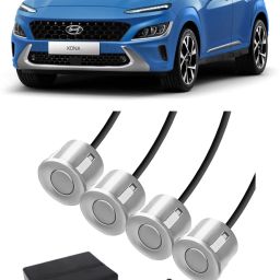 AB191 Silver Car Reverse Parking Sensor with LED Display 4 Sensor A191 Parking Sensor-image-28