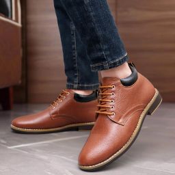 Casual Boots For Men | Casual Mid-Ankle Synthetic leather Boots shoes Boots For Men-image-17