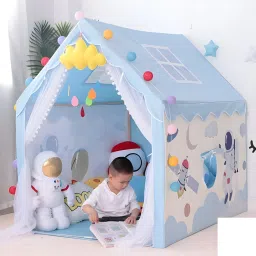 Jumbo Size Extremely Light Weight Kids Play Tent House for Girls and Boys-image-38
