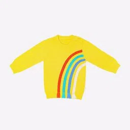 Intarsia Knit Round-Neck Sweater-image-51