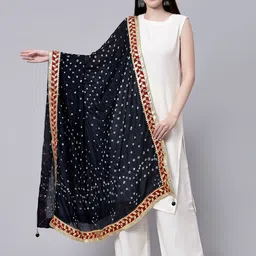 Aditi Wasan Bandhani Printed Chiffon Dupatta-36