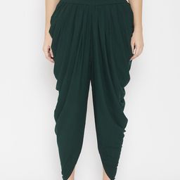 TULIP 21 Women Mid-Rise Elasticated Dhoti Pants-image-83