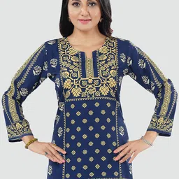 Saree Swarg Ethnic Motifs Printed Kurti-image-34