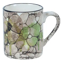 CDI Set Of 6 Multi Color Ceramic Glossy Finish Tea Coffee Cups image 5