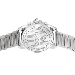 LORENZ Men Brass Patterned Dial & Bracelet Style Straps Analogue Multi Function Watch MK-4034R image 4