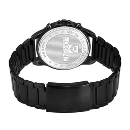 LORENZ Men Brass Patterned Dial & Bracelet Style Straps Analogue Multi Function Watch MK-4033R image 4