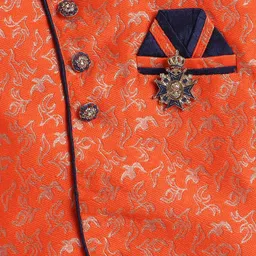 Jeetethnics Boys Printed Nehru Jacket With Dhoti Pants image 3