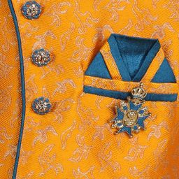 Jeetethnics Boys Printed Nehru Jacket With Dhoti Pants image 3