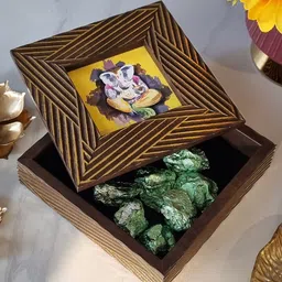 Art Street Brown & Gold-Toned Diwali Festive Gifting Box-picture-16