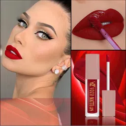 VOZO Set Of 4 Soft & Comfortable Matte Finish Liquid Lipsticks-104-201-202-204 image 2