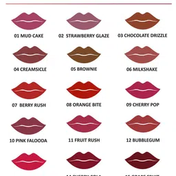 SHRYOAN Rich Color Non-Transfer Waterproof Matte Finish Lipstick-3.2gm -Orange Bite-08 image 3