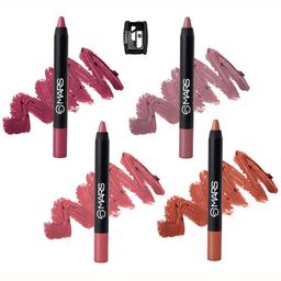 MARS Set Of 4 Smudge Proof Lipsticks - Boss Lady 21, I Am Romantic 22, Cute 23, I Am Dramatic 24-picture-43