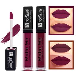 ForSure Set Of 2 Matte Me Non-Transfer Liquid Lipsticks 5ml Each - 109 + 119-19