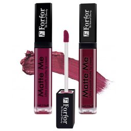 FORFOR Set of 2 Matte Me Ultra Smooth Matte Liquid Lipstick 5 ml Each - Shade 109 & 119-51