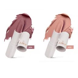 JUICE Kiss Sensation Set Of 2 Lipstick With Bio Retinol - 4g Each-  M22-M24-8