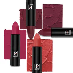 PERPAA Cremy Matte 4Pcs Long Lasting Lipstick - 3.5g Each - 92-93-95-96-17
