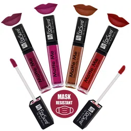ForSure Set Of 4 Matte Me Non-Transfer Liquid Lipsticks 5ml Each - 109 + 115 + 116 + 122-48