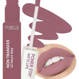 FORFOR Set of 4 Power Stay Non-Transfer & Waterproof Liquid Matte Lipstick - 5 ml each image 3