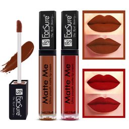 ForSure Set Of 2 Matte Me Non-Transfer Liquid Lipsticks 5ml Each - 116 + 122-98
