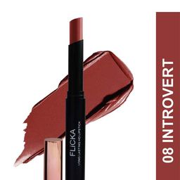 FLiCKA High Drama Long Lasting & Waterproof HD Lipstick - Introvert 08-image-18