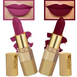 FORFOR Set of 2 Xpression Stick Longwear Matte Lipstick- Maroon Matte 307 & Magenta 302-36